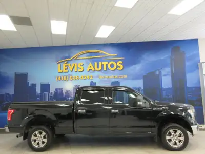 FORD F-150 2016 XLT 5.0L COYOTE 4X4 SUPERCREW BOITE 6 1/2 TOUT ÉQUIPÉ AVEC SEULEMENT 214400 KM CERTI...