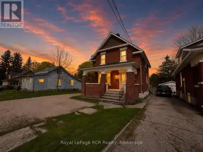 This brick home, located with convenient access to the Walkerton and Hanover, features an 18'x33' he...