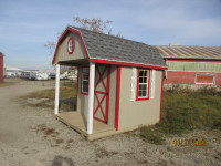8x12 Dutch barn with a porch