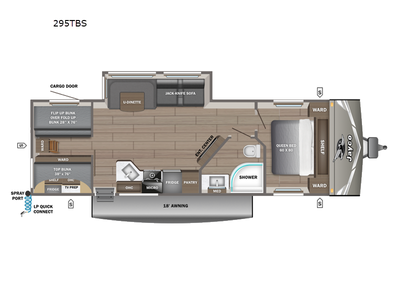 Please Call Us At 613.851.7326 with any questions? Jayco Jay Flight travel trailer 295TBS highlights...