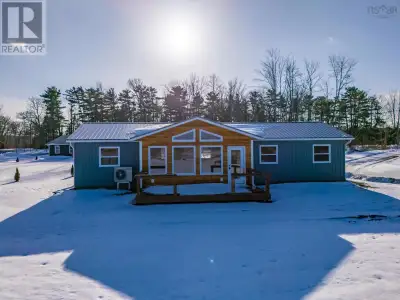 Brand New and Ready for YOU! This attractive bungalow on one acre country lot boasts an open concept...