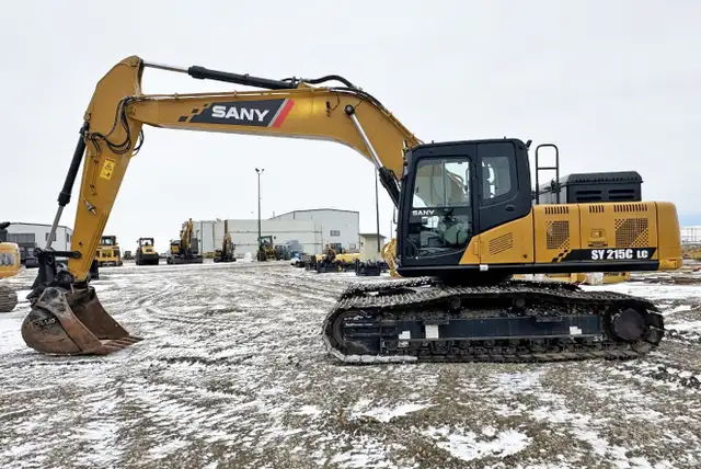 2021 SANY SY215C LC Excavator in Heavy Equipment in Lethbridge - Image 3