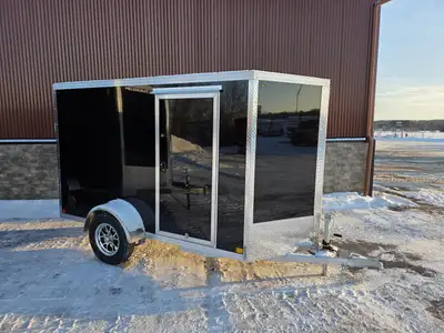 ## ???? FOR SALE: 2026 5' x 10' All-Aluminum Cargo Trailer Canadian Made ???? Available at ML Traile...