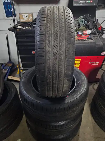Nice set of Hankook Kinergy GT summer tires. 235/60/18 9/32nd tread remaining #3968