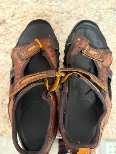 Men's Timberland Brown Leather Sandals, View more