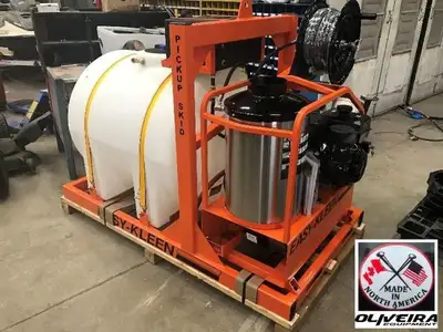 Zero Down financing available! 14 HP KOHLER 100% HOT WATER PORTABLE PICKUP TRUCK SKID PRESSURE WASHE...