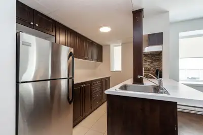 Semi-renovated Akelius two bedroom apartment for rent. Located near St. Clair and Yonge in the Midto...