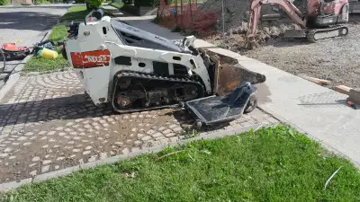 2017 bobcat MT55 - tight machine - only 1128 hours - kubota D902 ENG. - $ 15800. 2016 TEREX mini exc...