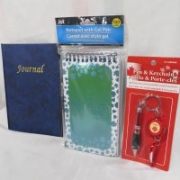 Note Pad, Gel Pen, Journal, Keychain, Karabiner Winnipeg Manitoba Preview
