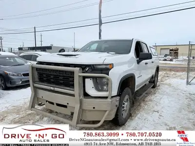 Drive N Go Auto Sales 2021 Chevrolet Silverado 2500 Crew Cab, Low Kms, Only 159,000 KMS, 2 Keys & 2...