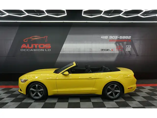 2016 Ford Mustang V6 3.7L AUTO CONVERTIBLE SEATS CAMERA 119,390