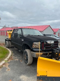 2005 Ford F350 diesel with Plow Meyers v plow /sander for sale