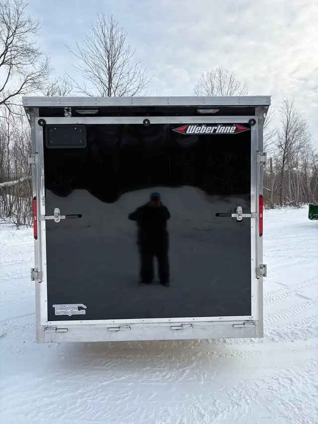 2026 Weberlane Aluminium 7' x 23' 2 essieux 2 rampes skidoo moto in Cargo & Utility Trailers in Laval / North Shore - Image 10