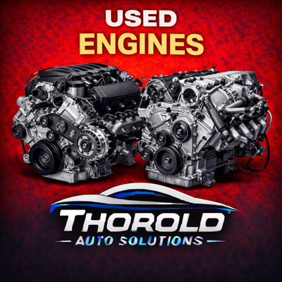 OEM used engine removed from a vehicle and professionally inspected. Gas and diesel engines availabl...