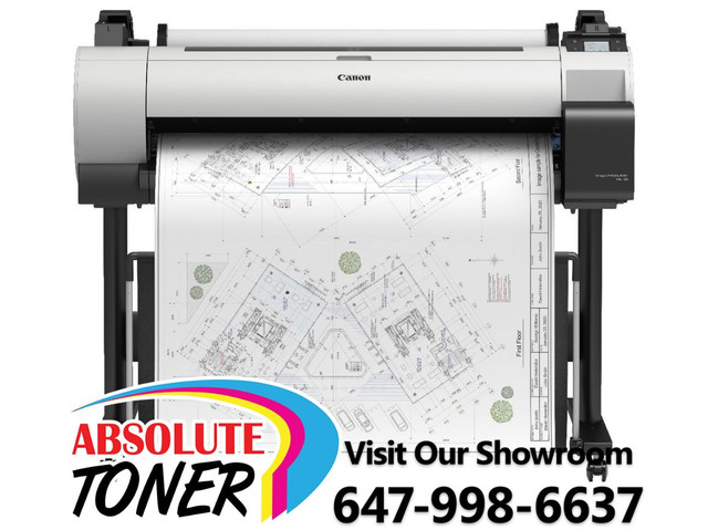 $149/Month Large Format Printers Drawing CAD Signs Up To 60-Inch in Printers, Scanners & Fax in City of Toronto