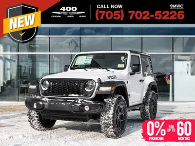 Welcome to 400 Chrysler Dodge Jeep Ram. The 2026 Jeep Wrangler is a brand new, iconic 4x4 SUV built...