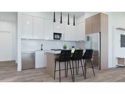 DOUGLAS GREEN LIVING is a new community of 64 condos and 28 townhouses of 1, 2, 3 and 4 bedroom home...