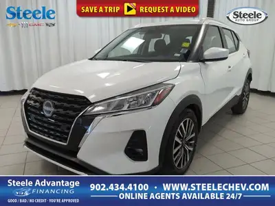This used 2024 Nissan Kicks SV is a smart fit for city life in Dartmouth. Its White exterior gives i...