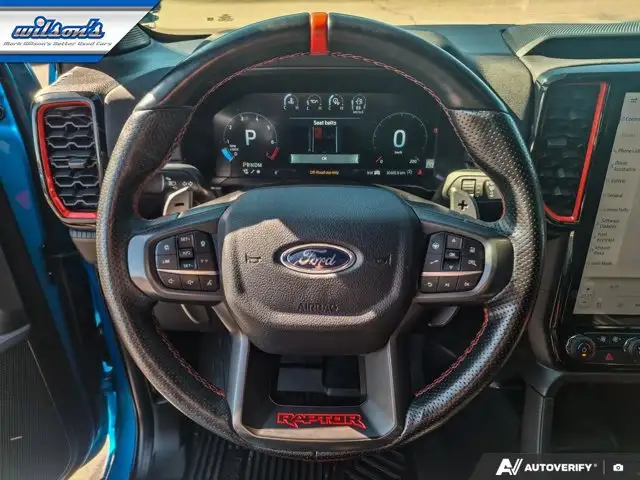 2024 Ford Ranger Raptor Crew 4X4 | 3.0L EcoBoost | Leather in Cars & Trucks in Guelph - Image 13