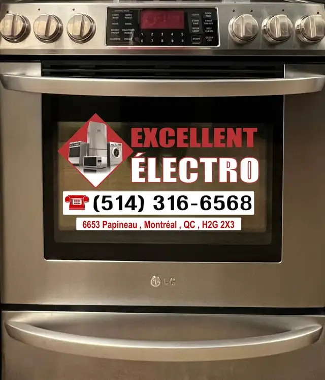 FOURS EN PROMOTION!! TAXES INCLUSES + 1 AN DE GARANTIE!!! in Stoves, Ovens & Ranges in City of Montréal - Image 2