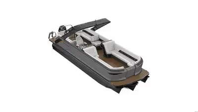 Bay Marine Sales ONLY 2 LEFT AT THIS PRICE 2025 Manitou Explore 26 Switchback, Yamaha 250, Arch pkg,...
