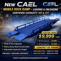 Finance! NewCAEL Mobile Dock Loading unloading Ramps – 10T & 12T Whitehorse Yukon Preview