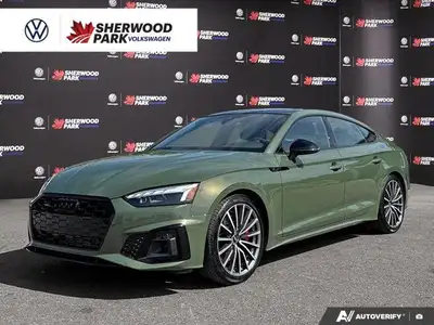 Come see this 2024 Audi A5 Sportback Progressiv before it's too late! * This Audi A5 Sportback is a...