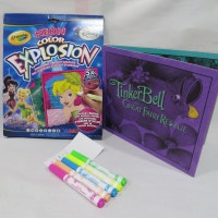 Disney Tinker Belle Neon Color Explosion Pages and Markers Winnipeg Manitoba Preview
