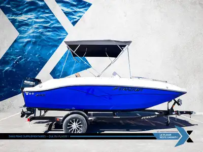 Motoplex Mirabel 2026 STARCRAFT SVX 171 OB 90HP deck boat bateau Ponte SVX 171 OB 90HP deck boat bat...