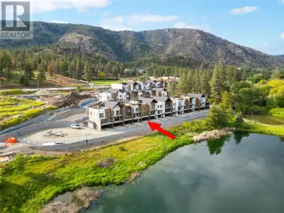 Enjoy waterfront living in this stunning brand new townhome on the shore of Shannon Lake. Floor to c...