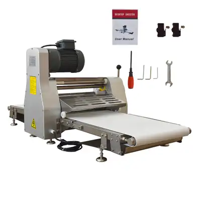 *Dough Sheeter Reversible Croissant Pastry Press Machine 056046, View more