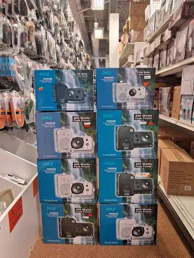 PYLE OUTDOOR WATERPROOF SPEAKER SYSTEM, View more