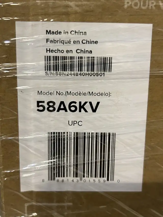 Hisense 58" Class A6KV Series 4K UHD LED TV - PICK UP ONLY in TVs in Markham / York Region - Image 6