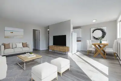 Amenities: Air Conditioning • Balconies • Heat & Water Included Suite & Building: Spacious bachelor,...