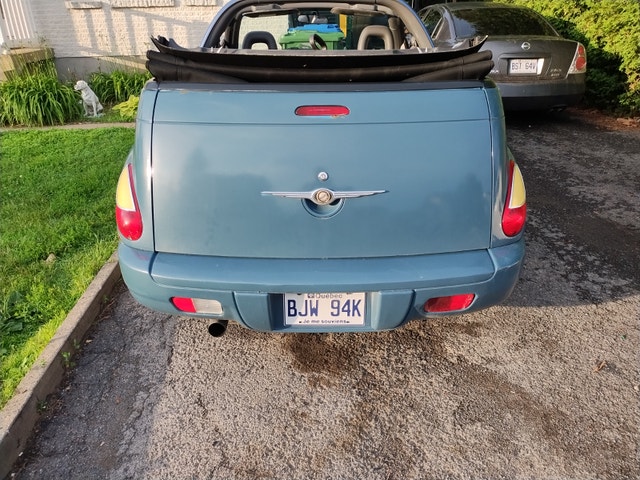 Chrysler pt Cruiser gt décapotable