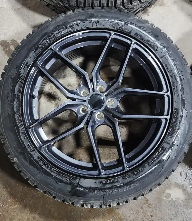 19inch Volvo XC90/XC60 Winter Tire Kit 235/55/19 Toyo G3-Ice in Tires & Rims in Markham / York Region - Image 4