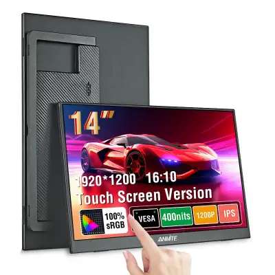 ANMITE 14 inch Portable Touch Screen Monitor, View more