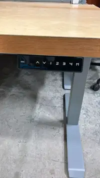 Height adjustable Door desk from amazon head office