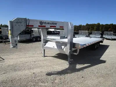 EBY Gooseneck Flat Bed Trailers 102in. x 24' 6in. starting at $30,930.00 or $618.54/month! Models Bu...