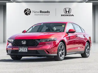 WAS: $26295 NOW: $24395 plus taxes and licensing feesThis 2023 Accord EX comes equipped with 17” Whe...