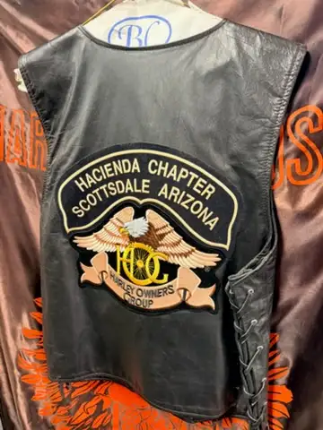 2  Arizona  Harley DavidsonHog chapter Vests, View more