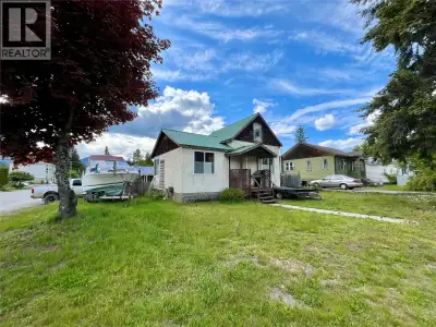 Nestled on a corner lot in the heart of downtown Nakusp, this charming 2-bedroom, 2-bathroom home of...