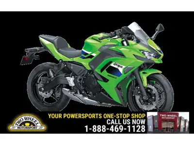 Welcome to Two Wheel Motorsport Built to embody Ninja sportbike lineage, the Ninja 650 motorcycle co...