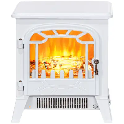 Freestanding Electric Fireplace Stove Heater with Overheat Prote, View more