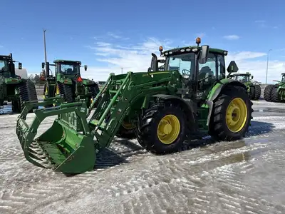 Welcome to Horizon Ag & Turf Location: Horizon Ag & Turf Lloydminster 2024 JOHN DEERE 6R 185 MFWD TR...