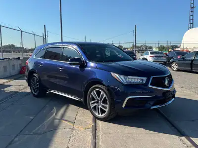 2018 ACURA MDX SH-AWD W/ NAVI 1 OWNER CLEAN CARFAX 7 PASSENGER PHENOMENAL SHAPE CERTIFICATION INCLUD...