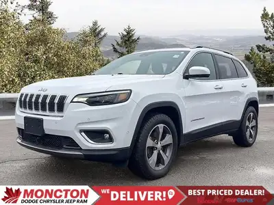 Welcome to Moncton Chrysler Jeep Dodge. Recent Arrival! 2019 Jeep Cherokee Limited Pentastar 3.2L V6...