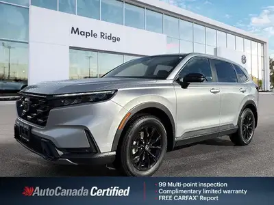 Experience modern versatility and advanced efficiency in this remarkable 2025 Honda CR-V Hybrid EX-L...
