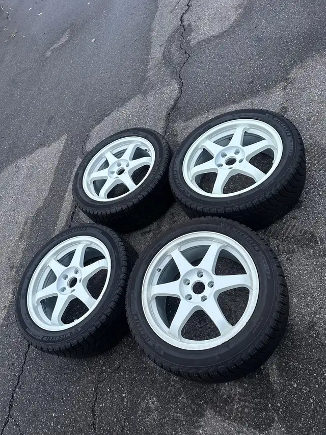 Tesla model 3 michelin winters 5x114.3 bolt pattern honda accord in Tires & Rims in Mississauga / Peel Region - Image 5