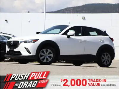 2017 MAZDA CX-3 GX - BACKUP CAMERA - HEATED FRONT SEATS - PUSH BUTTON START - MOUNTED STEERING WHEEL...